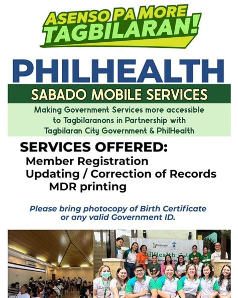 PHILHEALTH LHIO – TAGBILARAN CITY – CONTACT .